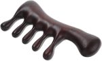Scalp Massage Brush, Wooden Scalp Massager, Sandalwood Meridian Wood Comb for Women & Men, Hair Growth