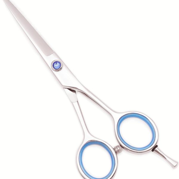 Hair Thinning Scissors Shears Kit Professional Hair cut Scissors Kit with Cutting Scissors Thinning Scissors Hairdressing Shears Set for Barber Salon (BlackBlue)
