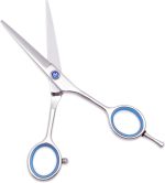 Hair Thinning Scissors Shears Kit Professional Hair cut Scissors Kit with Cutting Scissors Thinning Scissors Hairdressing Shears Set for Barber Salon (BlackBlue)